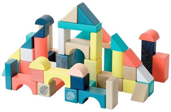 Vilac Byggklossar i Hink